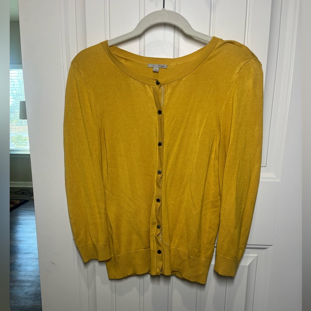 Mustard Yellow Cardigan